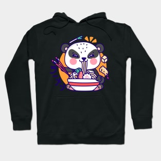 Cute Panda Eat Ramen - Kawaii Hoodie